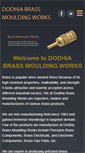 Mobile Screenshot of dodhiabrass.com